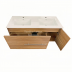 Vanity - H1200WH - Wall Hung 1200mm - Wood Grain - Double Basin